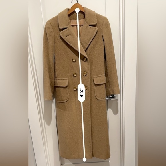 Vintage 1980s Warren Of Stafford 100% Wool Button Up Jacket size Small S - Picture 7 of 9